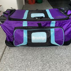 Pop Up Soft Camp Trunk/Rolling Duffel Bag - PERFECT FOR KIDS SUMMER CAMP!