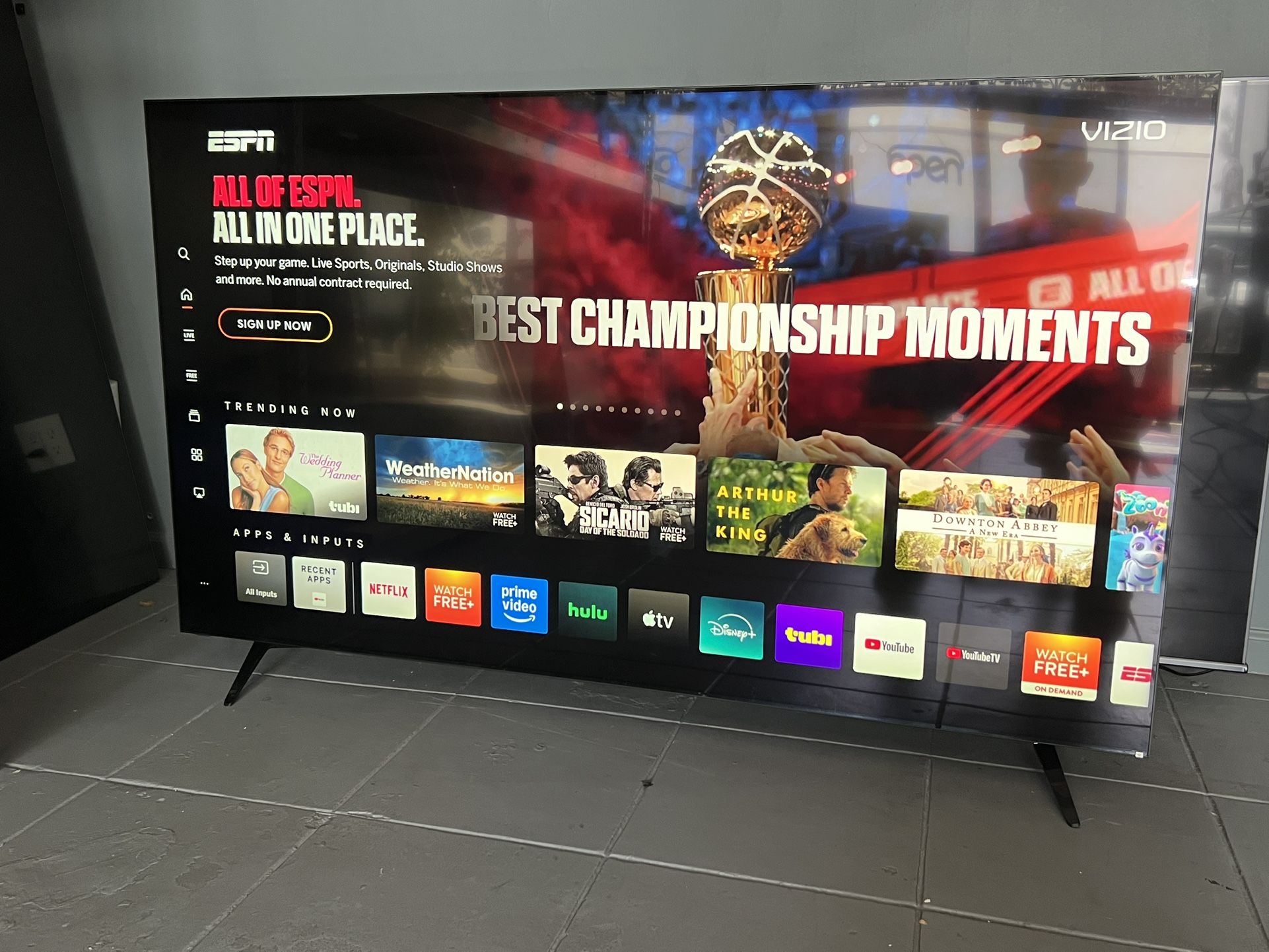 VIZIO 75” SMART TV LED 4K HDR FULL ARRAY P-SERIES FANTASTIC PICTURE QUALITY GUARANTEED 💯📺✅📺💯