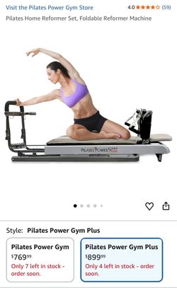 Pilates Power Gym Plus Foldable Reformer Machine