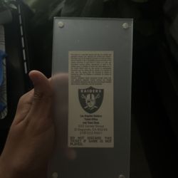 Bo Jackson’s Last Game Real Ticket Memrobillia