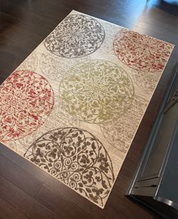 Modern Medallion Area Rug