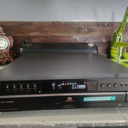 Sony SCD-CE595 CD Player 5 Disc Changer Super Audio Carousel No Remote 