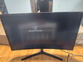 Samsung 27" Essential S3 (S36GD) Series FHD 1800R Curved Computer Monitor, 100Hz, Game Mode, Advanced Eye Comfort, HDMI and D-sub Ports,