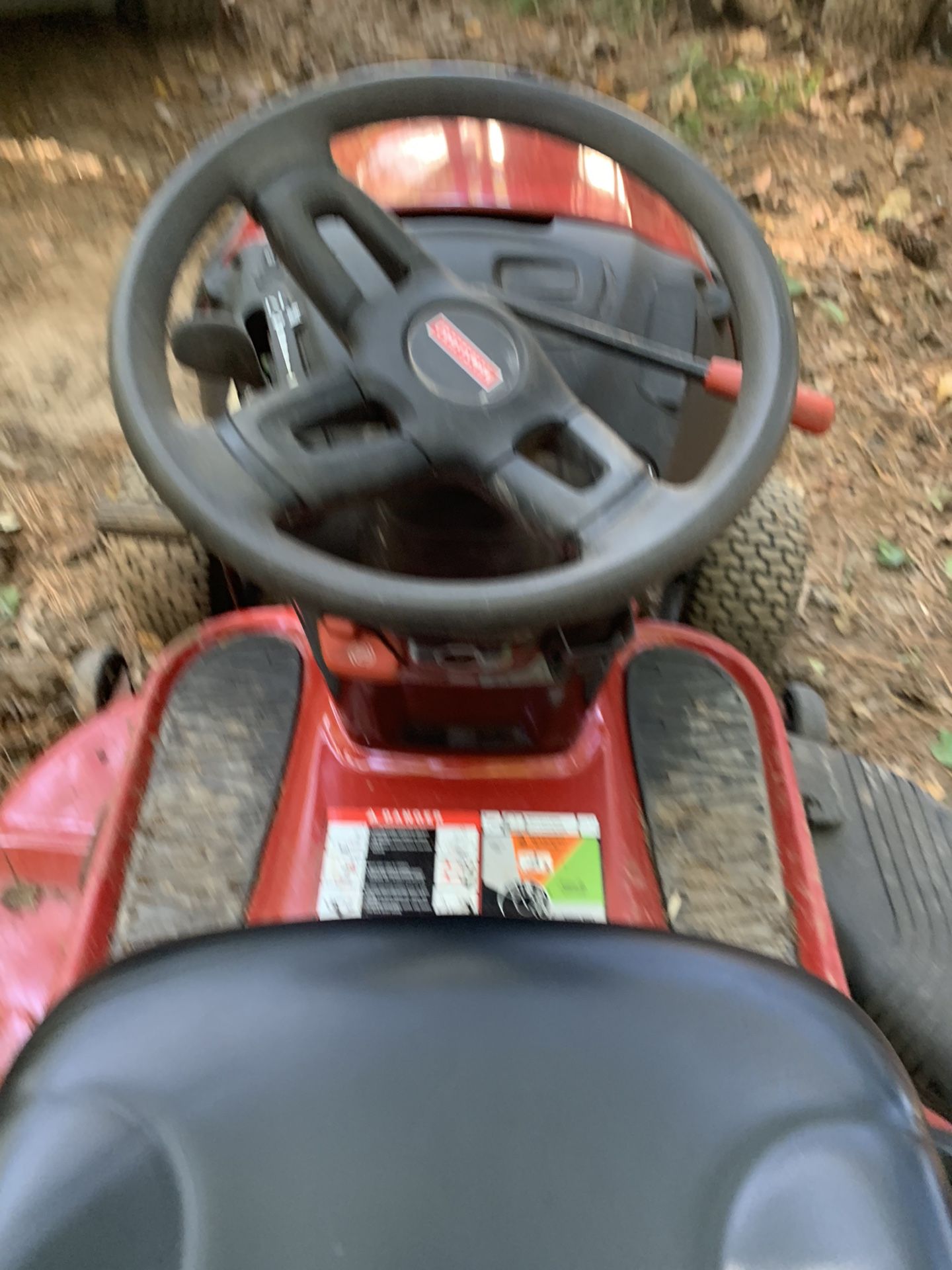 Craftsman Riding lawnmower 46 cut