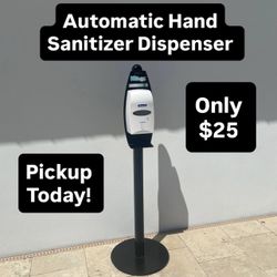 Automatic Hand Sanitizer Dispenser (1 Available) Pickup Today Available 