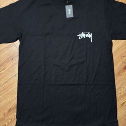 Original Stussy T-shirt Black Medium With Tags