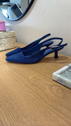 Marc Fisher Cobalt Blue Slingback Heels – Size 6.5 – $30 OBO 💙