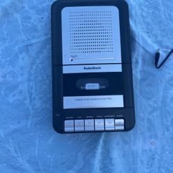 Radioshack Cassette Recorder
