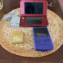 Nintendo Gameboy Color And 3DS 