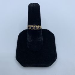 14k Gold Sapphire Ring