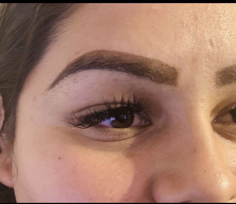 Eyebrows tint/ Henna tinted eyebrows