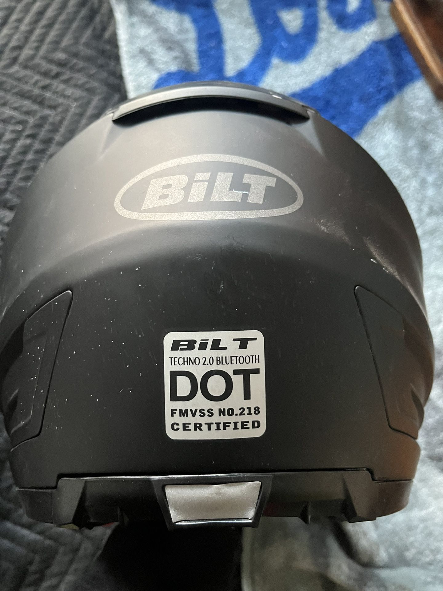 BiLT Dot Matte Black Bluetooth Helmet 