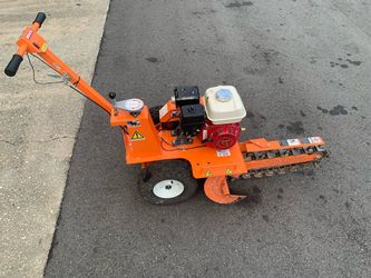 EDCO Walk-Behind Trencher with Honda Engine