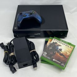 Microsoft Xbox One 500GB Black Console With Controller And Games Bundle 1540