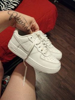 Nike White Air Force Ones 