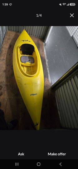 Mainstream Riptide Yellow Kayak