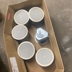 Tannoy Ceiling Speakers 6 For $450
