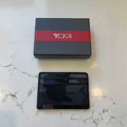 Tumi Blue Camo Wallet 