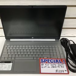 HP 15.6” Laptop Computer i3 11th Gen 256GB SSD 8GB RAM