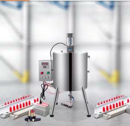 VEVOR Heating Mixing Filling Machine, 30L/7.9 Gal Lipstick Filling Machine, 35W Lipstick Filler, Stirring Filling Machine