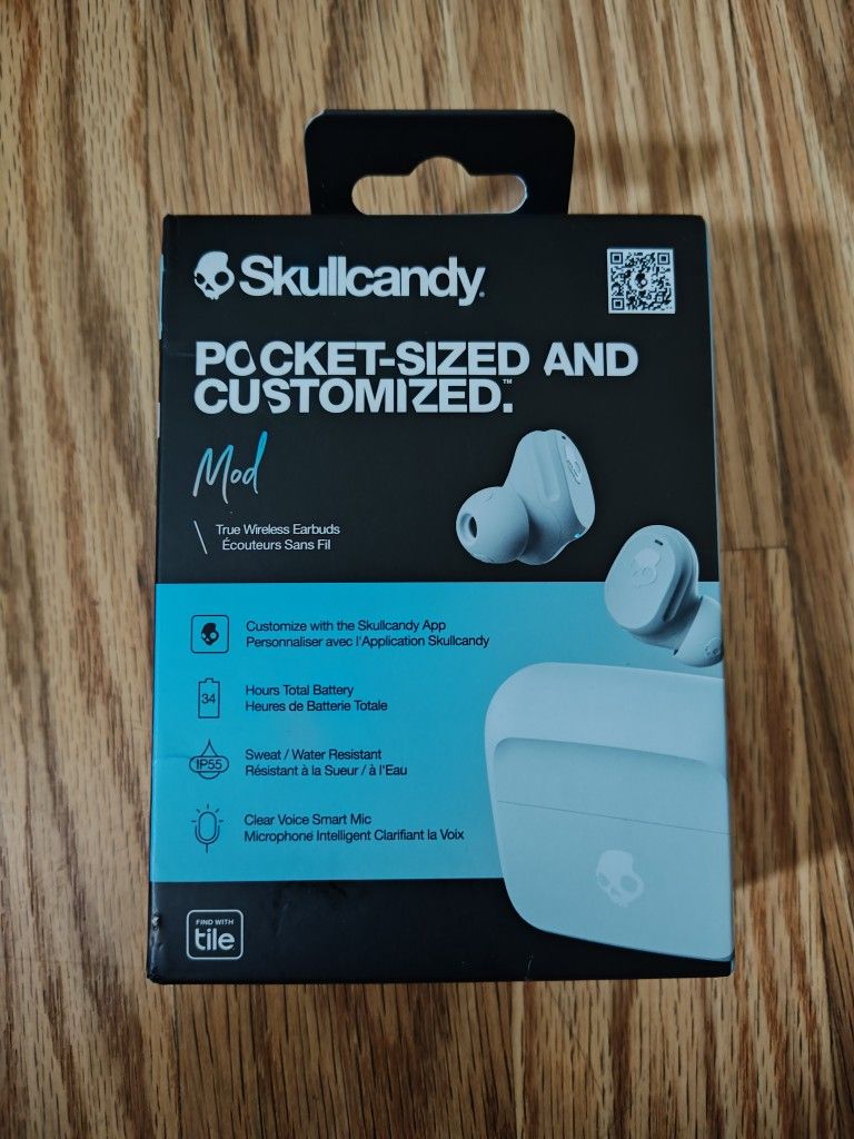Skullcandy Wireless Earbuds New