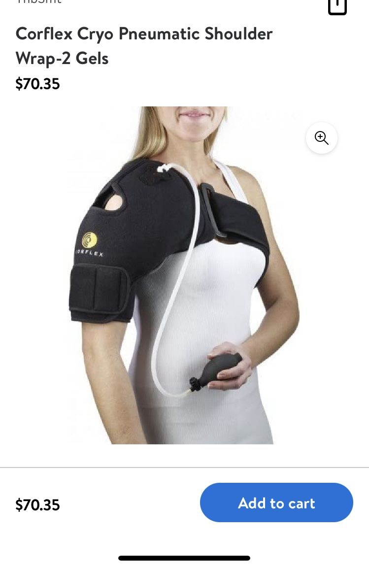 Brand New Cryo Pneumatic Shoulder with/ Two Gels