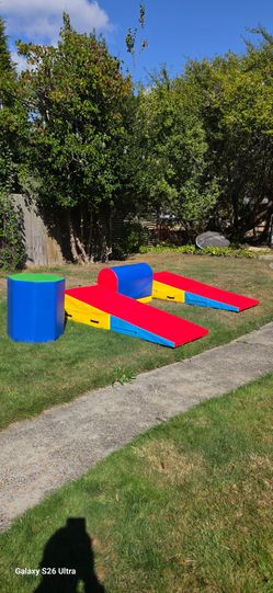 Kids Soft Play Foam Obstacle Course Set