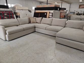 Big sectional sofa 110" by 150" by 60"