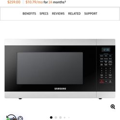Samsung 1.9 cu. ft. Countertop Microwave