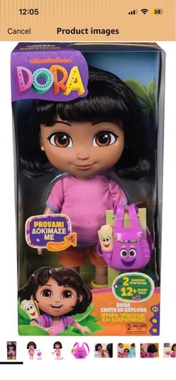 Nickelodeon Dora Interactive Doll with Backpack