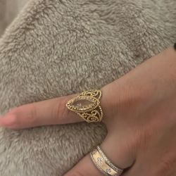 Unique 14k Gold Ring 