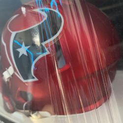Limited Edition Houston Texans Mini Helmet Red