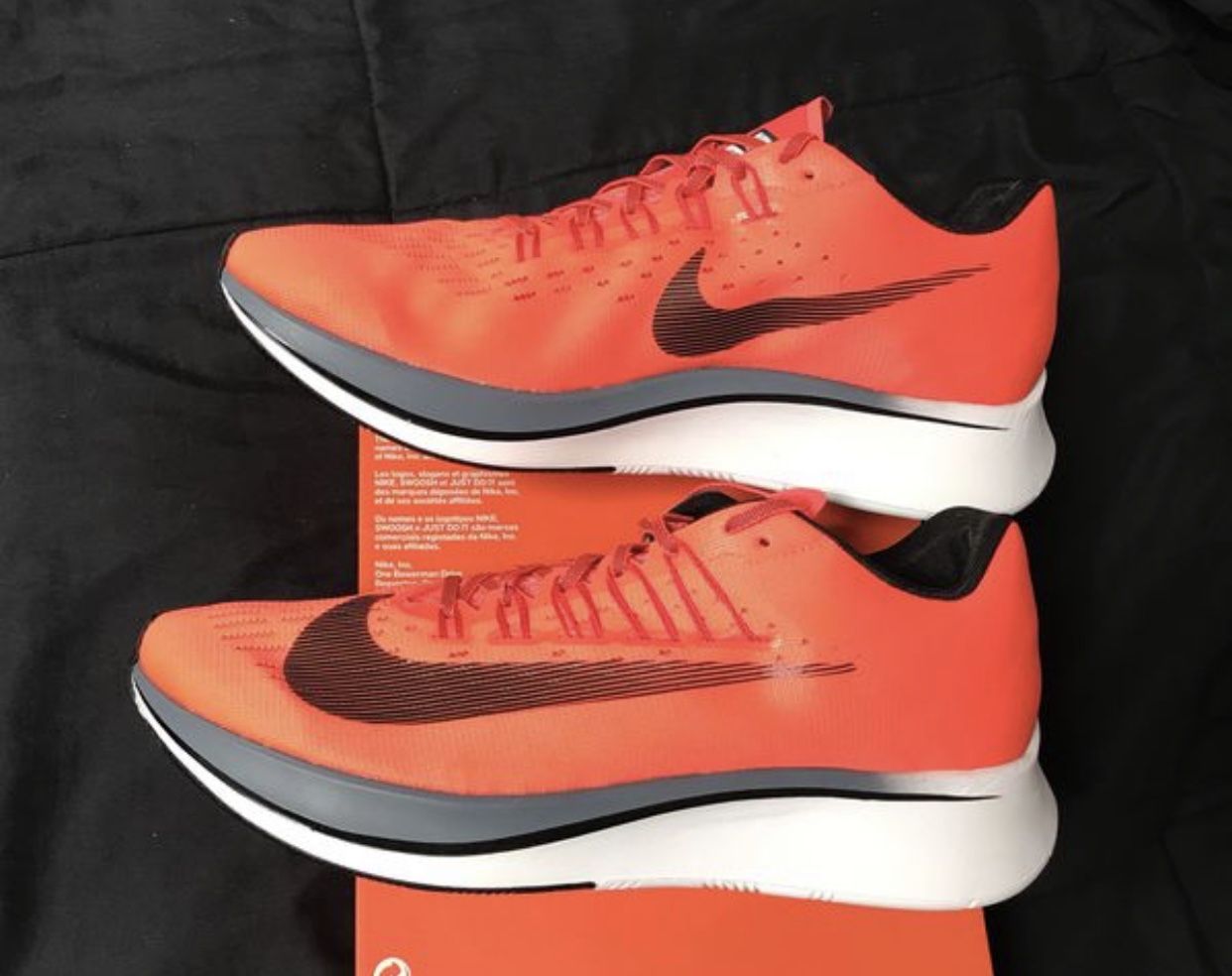 Nike Air Zoom Fly Bright Crimson Mens Size 13 running shoes NEW DS!
