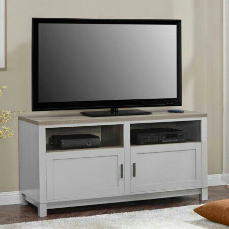 BHG Langley Bay TV Stand for TVs up to 60" Wide, GREY