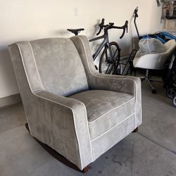 Grey Rocking Chair
