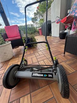 Earthwise 16-Inch Reel Push Lawn Mower