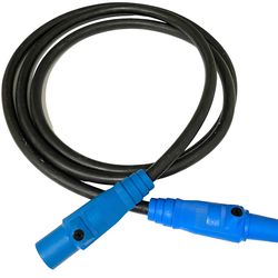 25 feet 2/0 TYPE W Entertainment ,Generator CAMLOCK Cable M/F