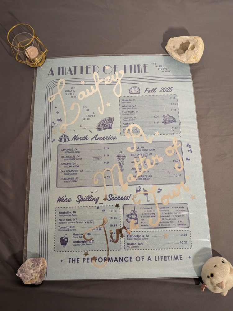 Laufey - A matter Of Time Poster