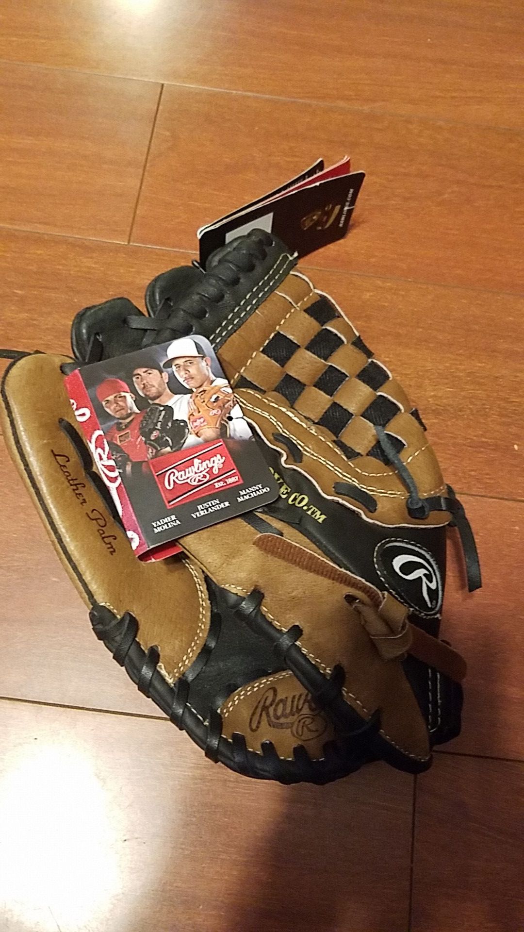 Lefty Rawlings 12inch baseball glove