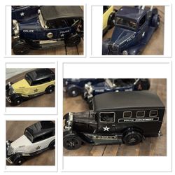 Antique Jim Beam Car And Train Decanters