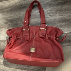 Dooney & Bourke Red Leather Purse