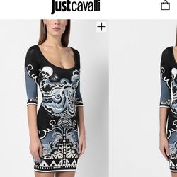 New With Tags Just Cavalli Dress Size 40