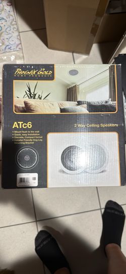 Phoenixw Gold ATc6  ceiling speakers 2way- 3 speakers Total