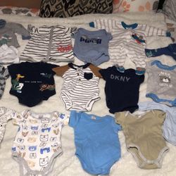 Baby Boy Clothes 0-3 Months   