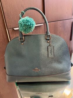 Coach bag with coin purse and wallet