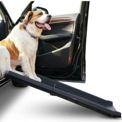Alpha Paw Car Ramp for Large and Small Dogs, for Suvs, Cars, and Trucks, Compact