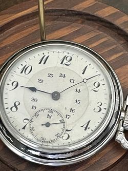 Antique Railroad/Military Time Pocket Watch
