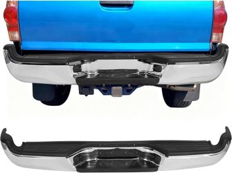 Rear Bumper Compatible with 2005- 2015 Toyota Tacoma TO1103113 Fleetside Styl....