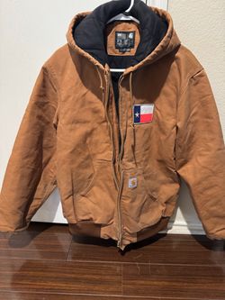 Carhartt jacket size M feel like large use