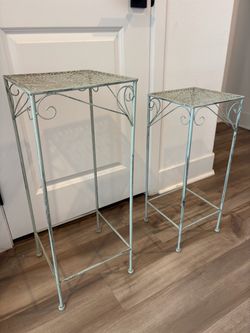 Two Decorative stands